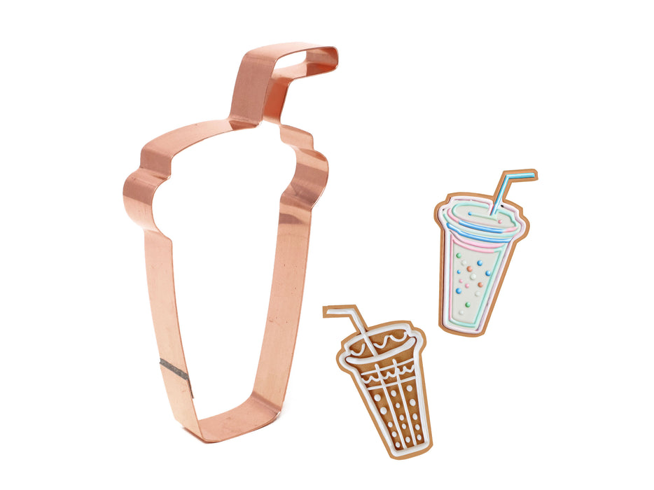 Medium Tumbler Cup with Straw / Lid Cookie Cutter, 5.5 X 3 inches