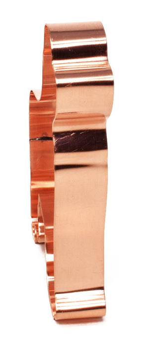 Newfoundland Cookie Cutter – 4.75" Solid Copper Dog Gift – Handmade in USA - The Fussy Pup - Cookie Cutter