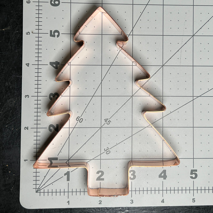 Chunky Christmas Tree Cookie Cutter, 4.5 x 5.75 inches