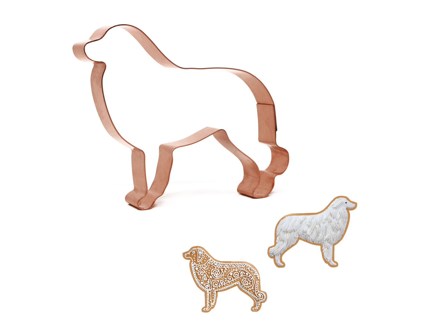 No. 1 Great Pyrenees Dog Breed Cookie Cutter, 4.5x3.75  inches