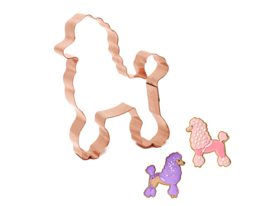 No. 1 Poodle Dog Breed Cookie Cutter 3.75 x 4.25 inches