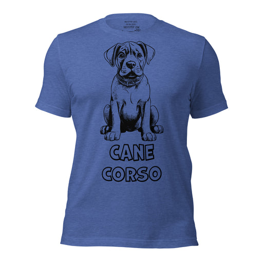 Sitting Cane Corso Sketch t-shirt - The Fussy Pup - 