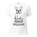 Sitting French Bulldog Sketch t-shirt - The Fussy Pup - 