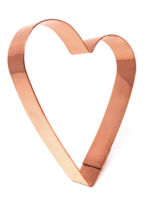 Handmade Copper Heart Cookie Cutter – Mystery Size for Baking, Gifting, and Crafts