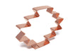 Southwestern Geometric Design ~ Copper Cookie Cutter ~ Handcrafted by The Fussy Pup - made in the USA