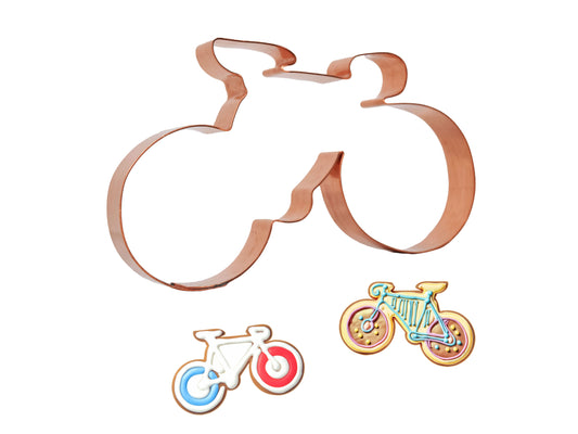 Track Bike Cookie Cutter, 5x3.25 inches