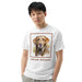 Labrador Retriever T-Shirt – Mens Watercolor Dog Illustration - The Fussy Pup - 