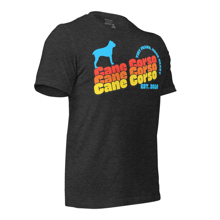 Retro Vibe Cane Corso t-shirt - The Fussy Pup - 