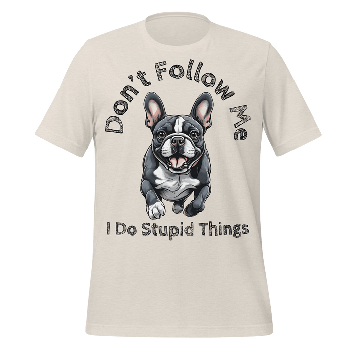 French Bulldog T-Shirt – Funny Gift for Bulldog Lovers & Frenchie Fans - The Fussy Pup - 