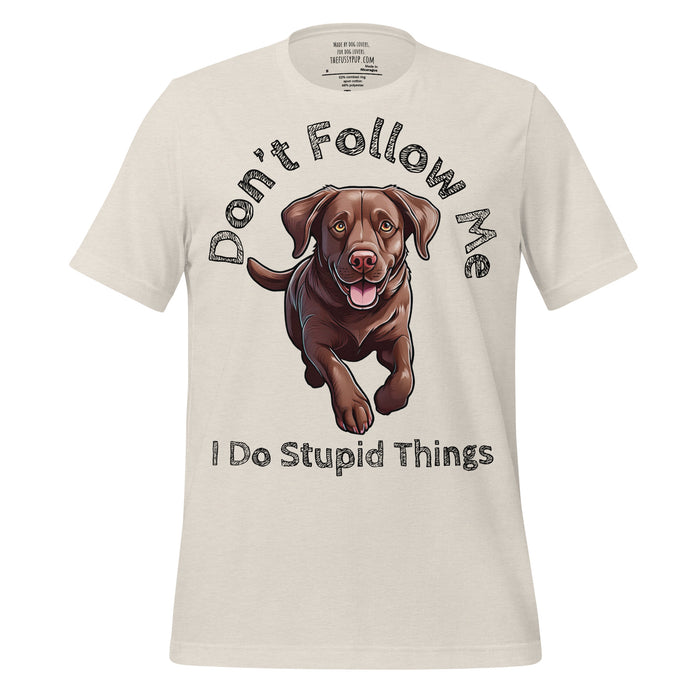 Labrador Retriever T-Shirt – Funny Gift for Dog Lovers & Lab Fans - The Fussy Pup - 