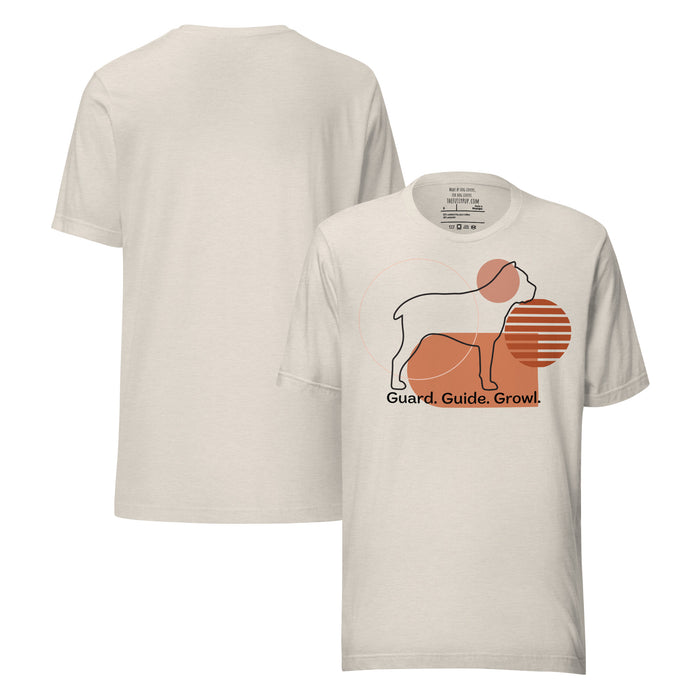 Modern Retro Cane Corso t-shirt - The Fussy Pup - 