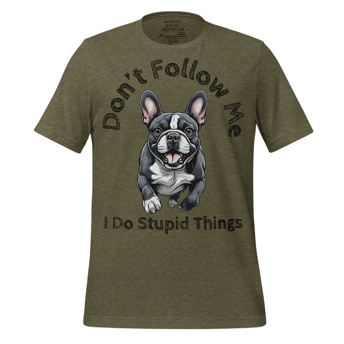 French Bulldog T-Shirt – Funny Gift for Bulldog Lovers & Frenchie Fans - The Fussy Pup - 