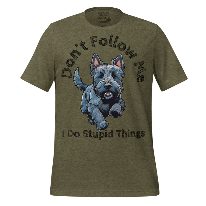 Scottish Terrier T-Shirt – Funny Gift for Dog Lovers & Scottie Fans - The Fussy Pup - 