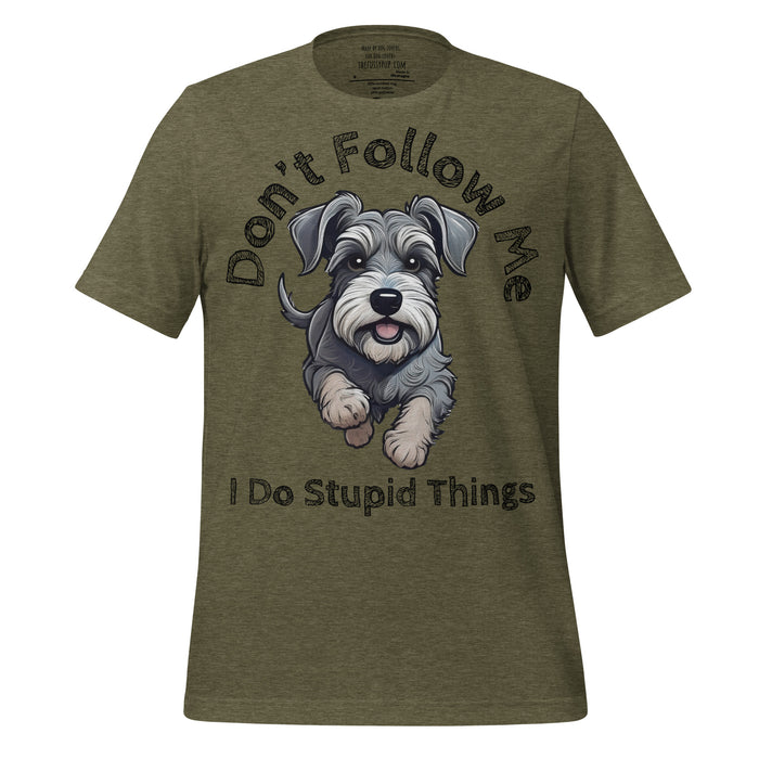 Miniature Schnauzer T-Shirt – Funny Gift for Dog Lovers & Schnauzer Fans - The Fussy Pup - 
