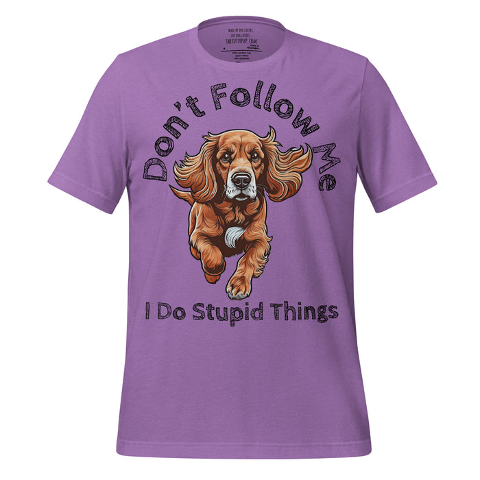 English Cocker Spaniel T-Shirt – Funny Gift for Dog Lovers & Cocker Fans - The Fussy Pup - 
