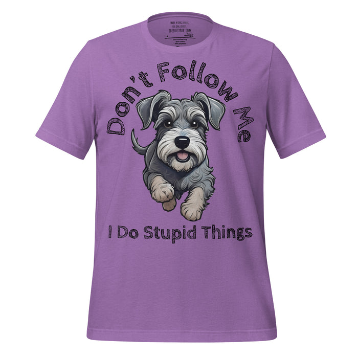 Miniature Schnauzer T-Shirt – Funny Gift for Dog Lovers & Schnauzer Fans - The Fussy Pup - 