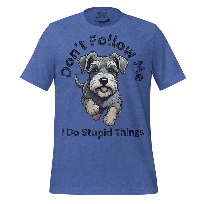 Miniature Schnauzer T-Shirt – Funny Gift for Dog Lovers & Schnauzer Fans - The Fussy Pup - 