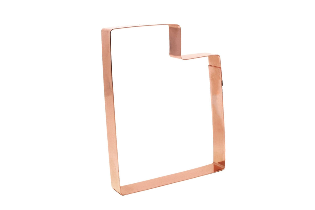 State of Utah ~ Copper Cookie Cutter - Handcrafted in the USA by The Fussy Pup 