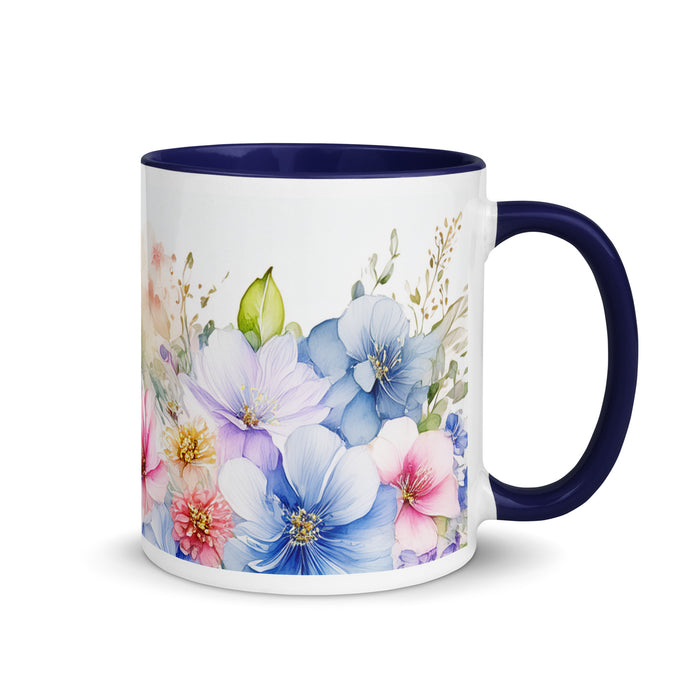 Vizsla Floral Coffee Mug – Watercolor Dog Design - The Fussy Pup - 