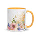 Bernese Mountain Dog Floral Coffee Mug – Watercolor Dog Design - The Fussy Pup - 