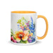 Shiba Inu Floral Coffee Mug – Watercolor Dog Design - The Fussy Pup - 